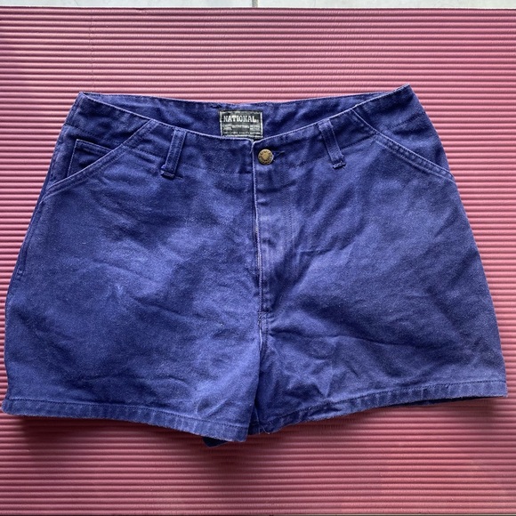 National Outfitters Dark Blue Denim Shorts 🩳 - Picture 1 of 11